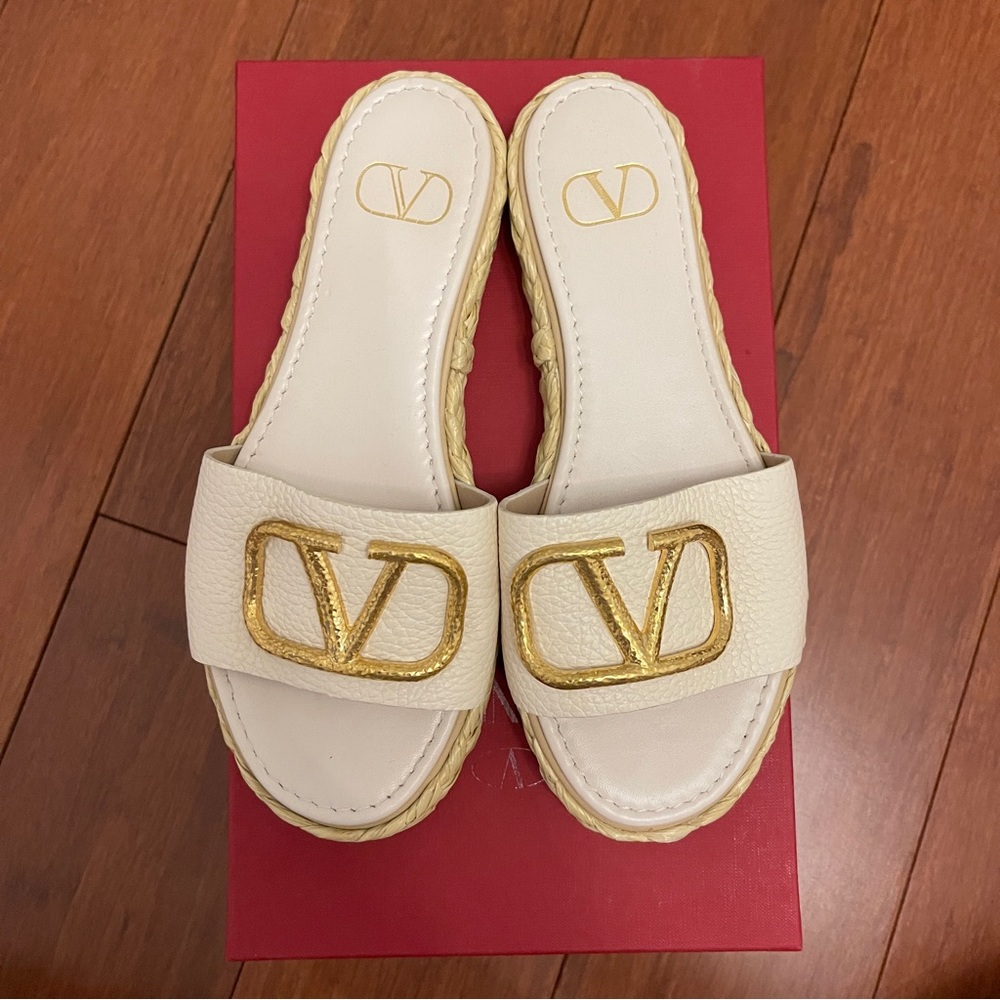 Women's VLogo Espadrille Slide Sandals
